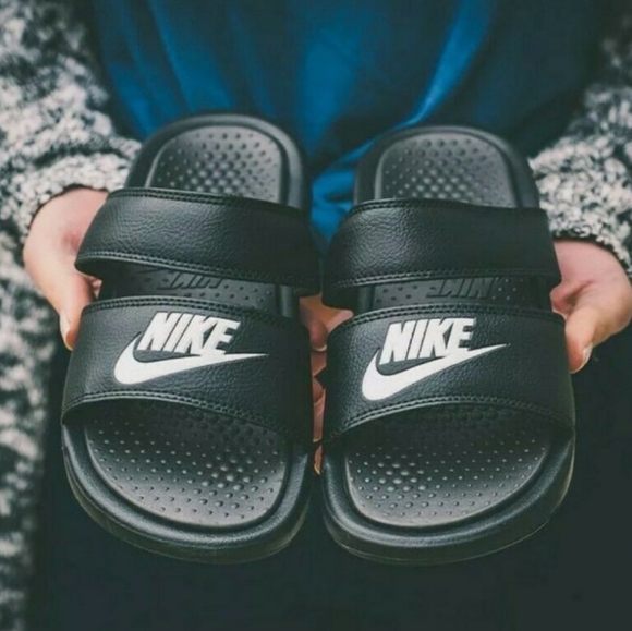Nike Shoes - Classic Benassi Duo Ultra JDI Just Do It Slide